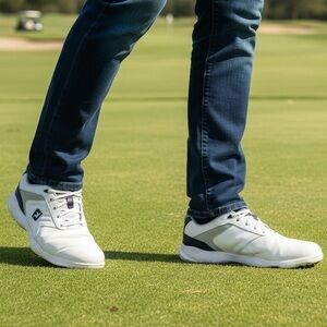 FootJoy White and Black Golf Shoes ⛳️